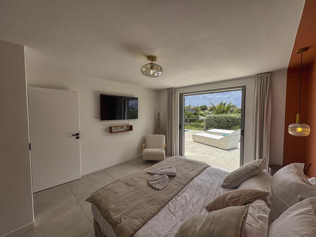 36.Location villa piscine Gosier Guadeloupe_Suite Parentale